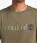 Men T-Shirts A5UPQ Olive Cotton Timberland