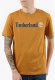 Men T-Shirts A5UPQ Yellow Cotton Timberland