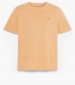 Men T-Shirts A5YAY Yellow Cotton Timberland