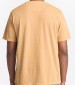 Men T-Shirts A5YAY Yellow Cotton Timberland