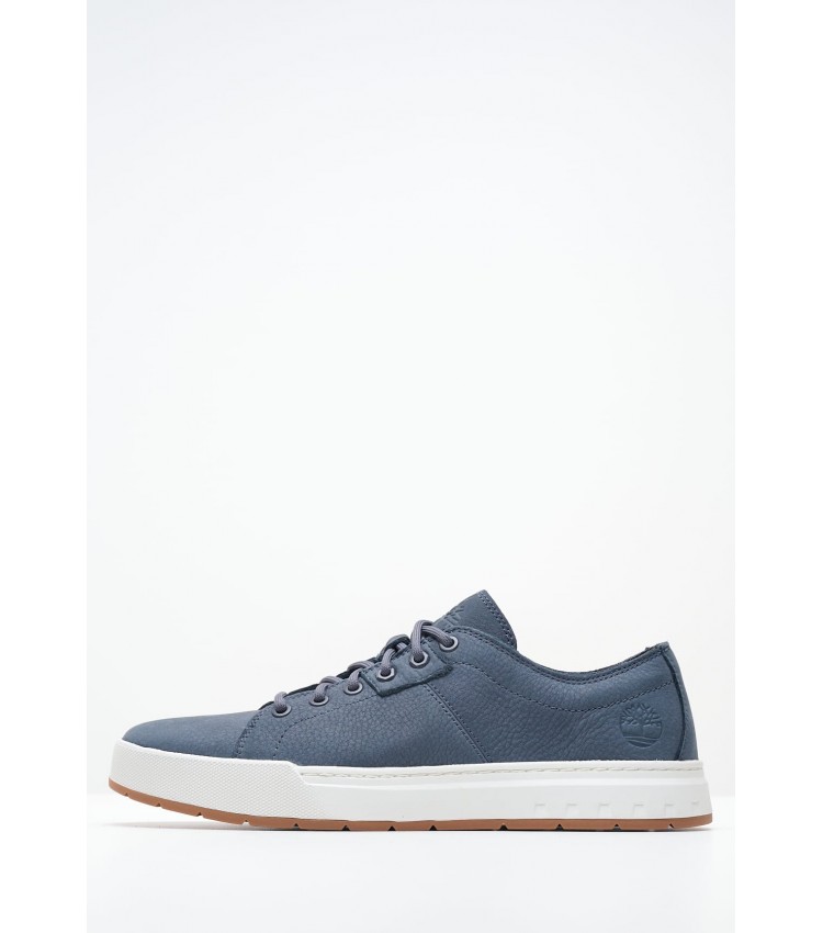 Men Casual Shoes A6A2D Blue Nubuck Leather Timberland