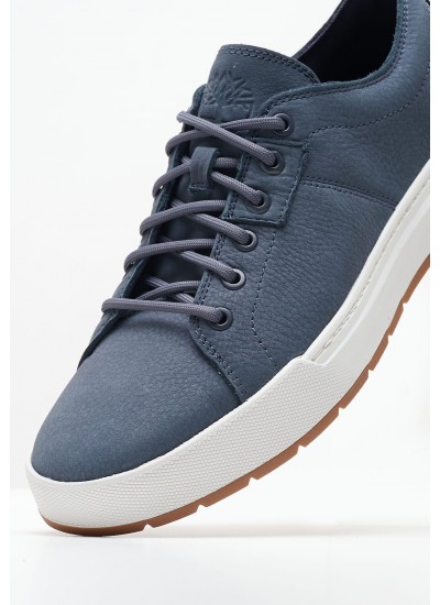 Men Casual Shoes A6A2D Blue Nubuck Leather Timberland