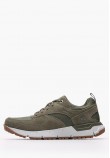 Ανδρικά Παπούτσια Casual A6DTE Πράσινο Δέρμα Nubuck-Ύφασμα Timberland