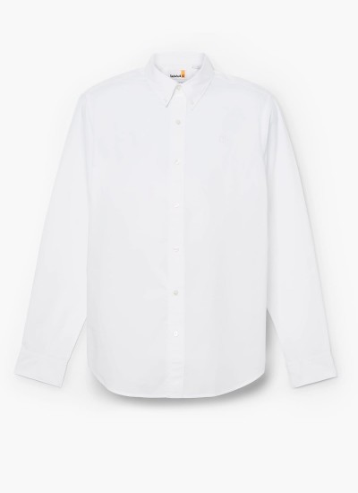 Ανδρικά Πουκάμισα Oxford.Shirt Μπλέ Ανοιχτό Βαμβάκι GANT