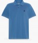 Men T-Shirts A6VDP Blue Cotton Timberland