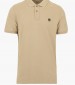 Men T-Shirts A6VDP Beige Cotton Timberland