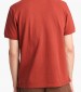 Men T-Shirts A6VDP Bordo Cotton Timberland