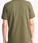 Men T-Shirts A6VDP Olive Cotton Timberland