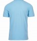 Men T-Shirts A6VDP LightBlue Cotton Timberland