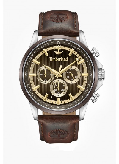 Men Watches TDWGF0054601 Brown Stainless Steel Timberland