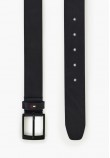 Men Belts Adan.Ext Black Leather Tommy Hilfiger