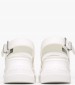 Women Sandals Low Chunky.City White ECOleather Tommy Hilfiger