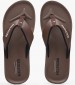 Ανδρικές Σαγιονάρες & Πέδιλα Comfort.Sandal Καφέ ECOleather Tommy Hilfiger