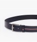 Men Belts Denton.Lth Blue Leather Tommy Hilfiger