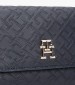 Women Wallets Distinct.Wallet Blue ECOleather Tommy Hilfiger