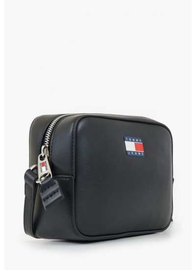 Γυναικείες Τσάντες Ess.Camerabag Μαύρο ECOleather Tommy Hilfiger