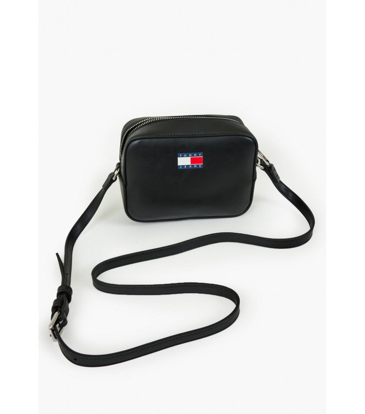 Γυναικείες Τσάντες Ess.Camerabag Μαύρο ECOleather Tommy Hilfiger