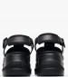 Women Sandals F.Sandal Black Leather Tommy Hilfiger