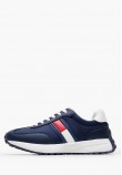 Παιδικά Παπούτσια Casual Flag.Up Μπλε ECOleather-Ύφασμα Tommy Hilfiger