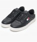 Men Casual Shoes Greenwich.Ess Black Leather Tommy Hilfiger