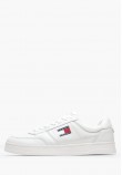 Men Casual Shoes Greenwich.Ess White Leather Tommy Hilfiger