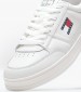 Men Casual Shoes Greenwich.Ess White Leather Tommy Hilfiger