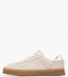 Women Casual Shoes Greenwich.Suede Beige Buckskin Tommy Hilfiger