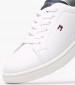 Παιδικά Παπούτσια Casual Laceup.Sn Άσπρο ECOleather Tommy Hilfiger