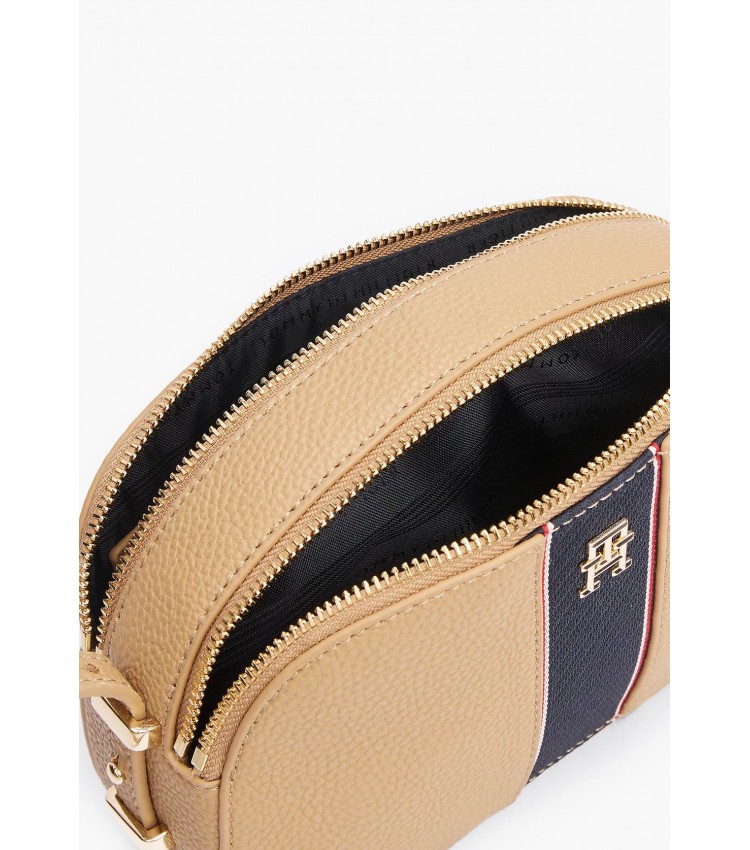 Γυναικείες Τσάντες Legacy.Camerabag Μπεζ ECOleather-Ύφασμα Tommy Hilfiger