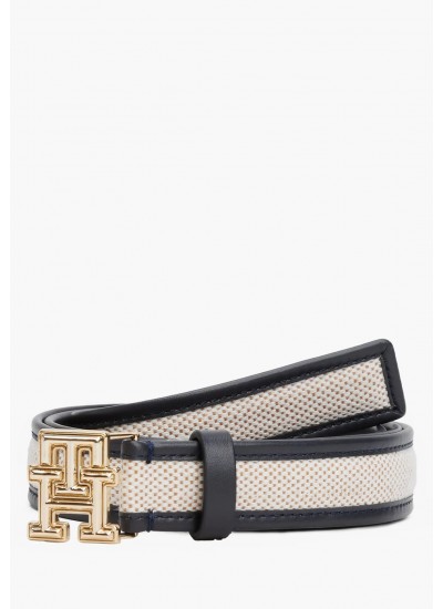 Γυναικείες Ζώνες Bridge.Belt Μαύρο ECOleather Calvin Klein