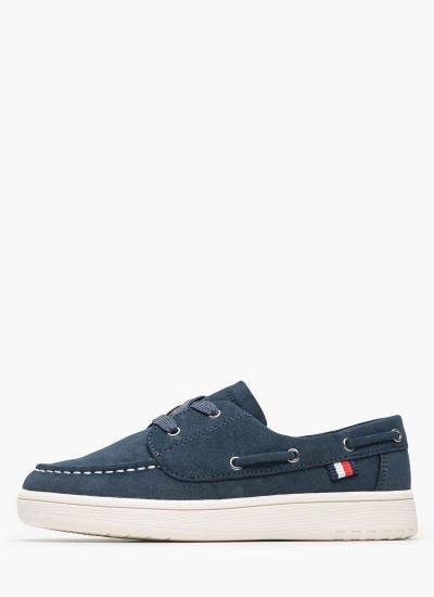 Παιδικά Παπούτσια Casual Uni.Flag Μπλε ECOleather Tommy Hilfiger