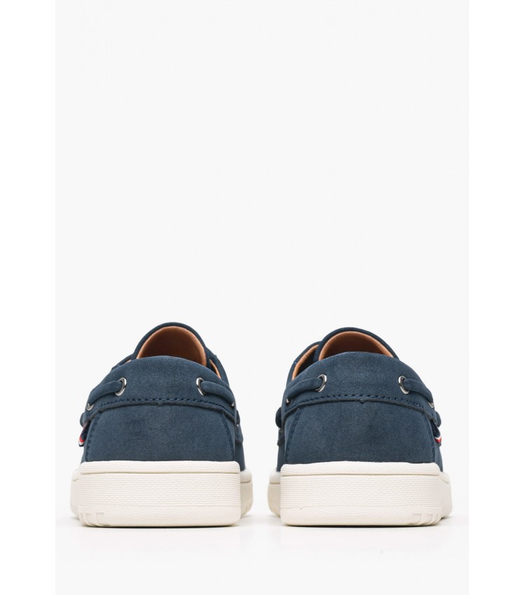 Παιδικά Παπούτσια Casual Lowcut.2 Μπλε ECOsuede Tommy Hilfiger