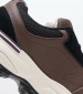 Men Casual Shoes Mix.Premium Brown Leather-Buckskin Tommy Hilfiger