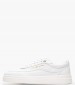 Women Casual Shoes Modern.Court White Leather Tommy Hilfiger