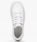 Women Casual Shoes Modern.Court White Leather Tommy Hilfiger