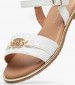 Παιδικές Σαγιονάρες & Πέδιλα Monogram.Sandal Άσπρο ECOleather Tommy Hilfiger