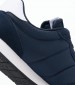 Men Casual Shoes Runner.Casual Blue Buckskin-Fabric Tommy Hilfiger