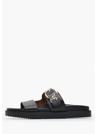 Women Flats Arizona.Lv Black Buckskin Birkenstock