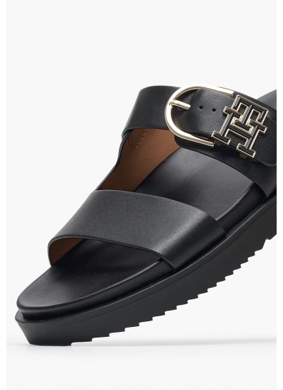 Women Flats Arizona.Lv Black Buckskin Birkenstock