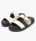 Γυναικεία Flats Th.Sporty.Mule Μπεζ Δέρμα Tommy Hilfiger