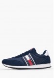 Men Casual Shoes Tjm.Rnr Blue Buckskin-Fabric Tommy Hilfiger