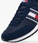 Men Casual Shoes Tjm.Rnr Blue Buckskin-Fabric Tommy Hilfiger