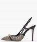 Women Pumps & Peeptoes High 2548.1001130 Beige Mat Mortoglou