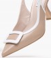 Women Pumps & Peeptoes High 2548.73873 Beige Leather Mortoglou