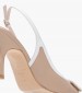 Women Pumps & Peeptoes High 2548.73873 Beige Leather Mortoglou