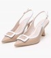 Women Pumps & Peeptoes High 2548.73873 Beige Leather Mortoglou