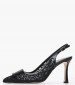 Women Pumps & Peeptoes High 2548.74940 Black Fabric Mortoglou