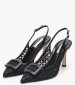 Women Pumps & Peeptoes High 2548.74940 Black Fabric Mortoglou