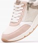 Women Casual Shoes 23721 Nude ECOleather Tamaris