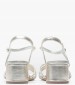 Women Sandals 28248 Silver ECOleather Tamaris